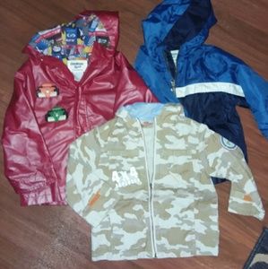 Boys 4t rain jackets